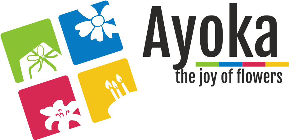 Ayoka Flowers - Graphic Design Clipart (931x507), Png Download