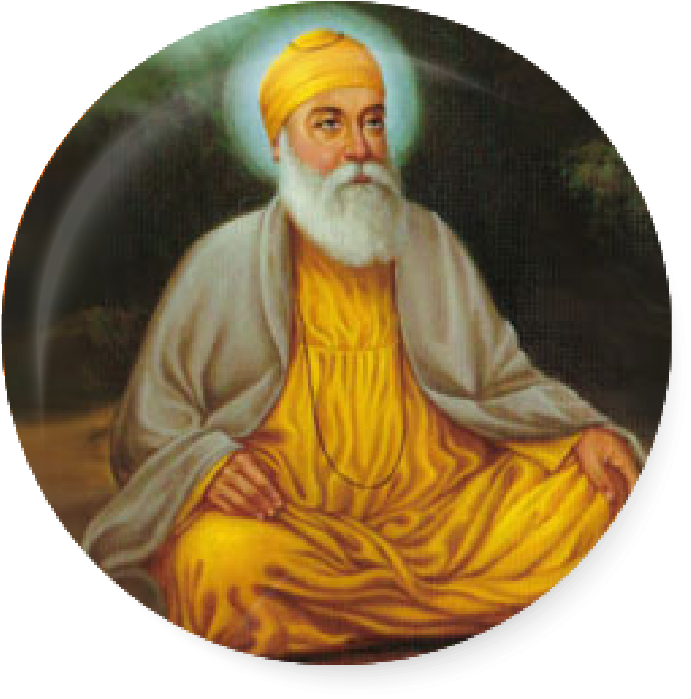 Guru Nanak Devi Ji Png Photos - Guru Nanak Birthday 2018 Clipart (891x949), Png Download