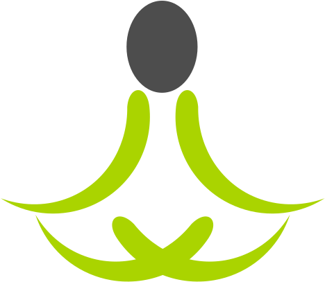 Clipart Meditative Yoga Pose Logo Design Png Image - Illustration Transparent Png (800x800), Png Download