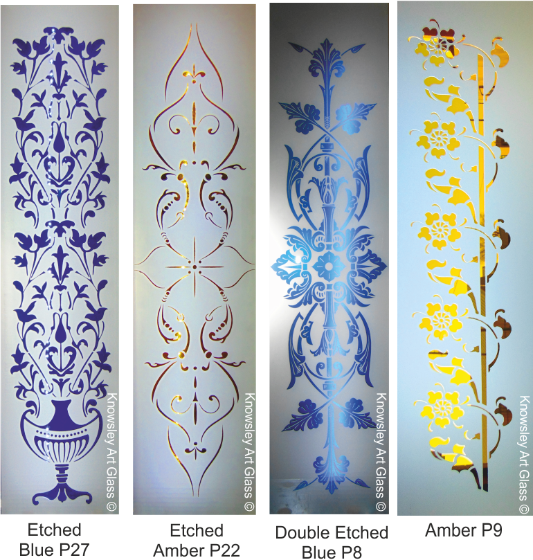 Price For Colour Inlaid Sizes Up To 305mmx1120mm, If - Glass Color Etching Designs Clipart (770x809), Png Download
