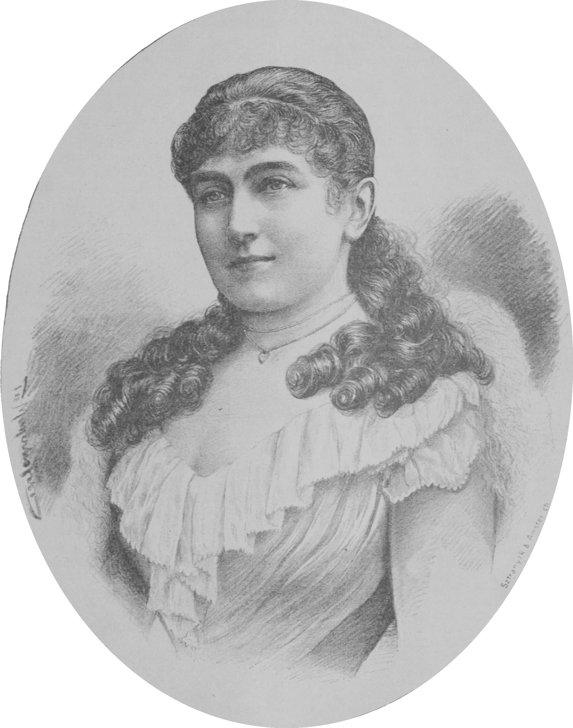 Katharina Von Kiß-schratt 1891 Th - Katharina Von Schratt Clipart (1904x2420), Png Download