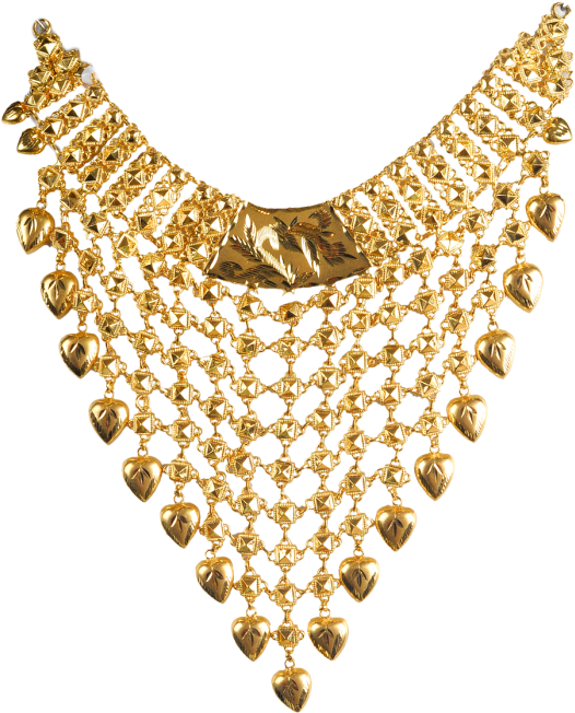 Bengali Design Gold Necklace - Png Jewellers Necklace Designs Clipart (580x700), Png Download