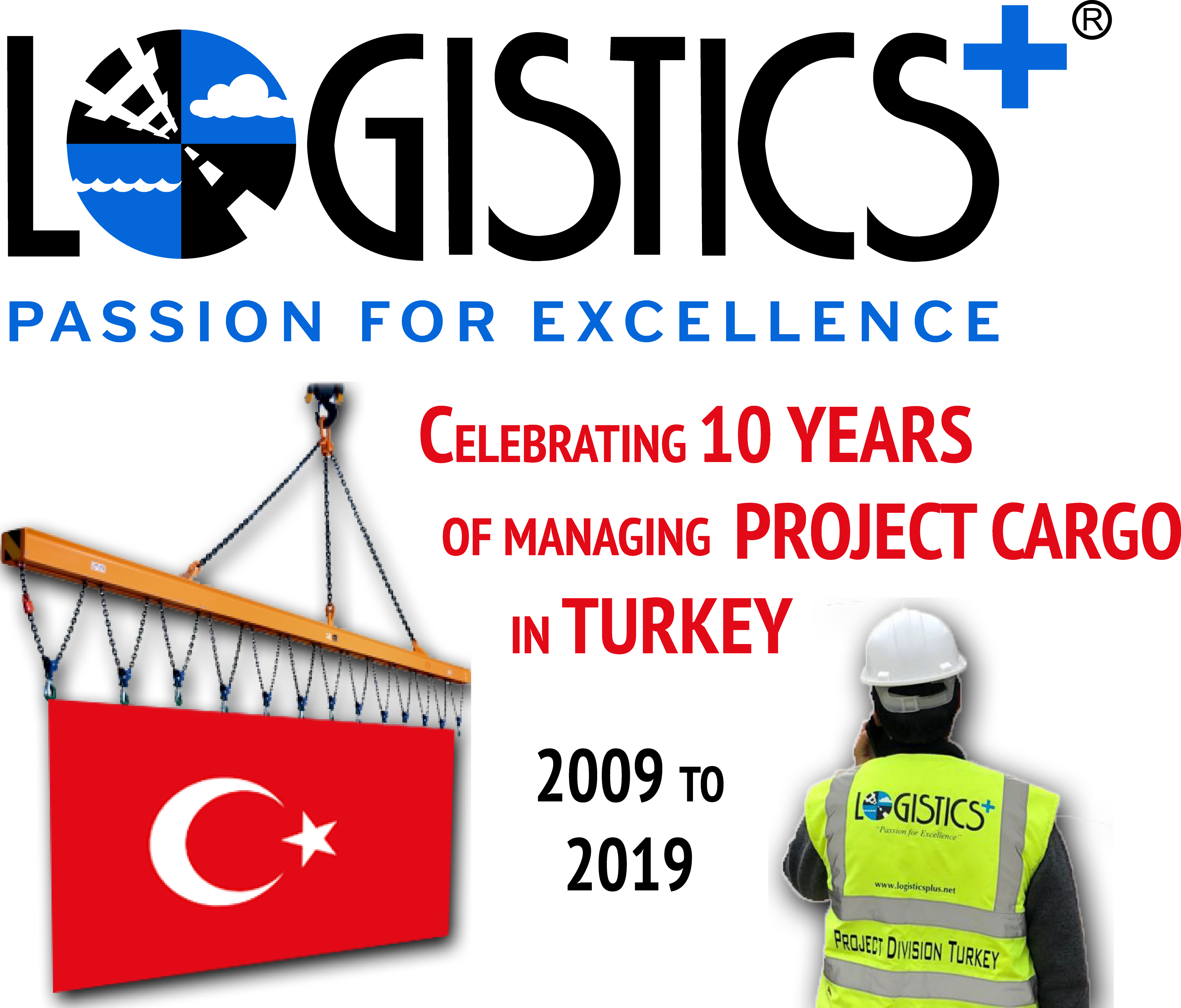 Logistics Plus Celebrates 10 Years Of Business In Turkey - Logistics Plus Clipart (4080x3484), Png Download