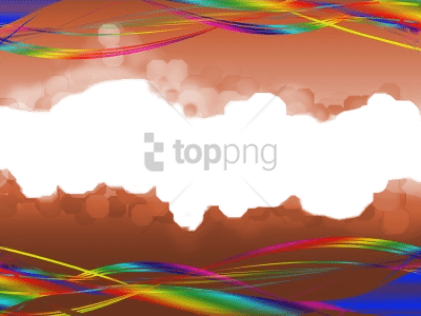 Free Png Colorful Border Abstract Transparent Png Image - Abstract Colorful Border Png Clipart (850x638), Png Download