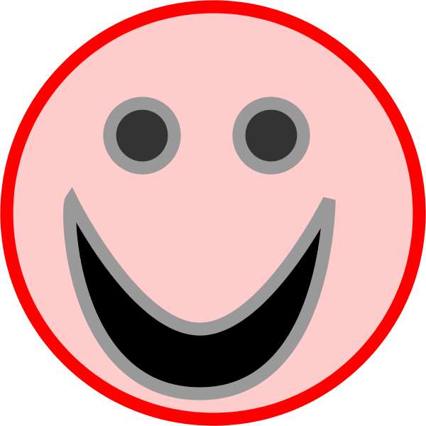Smiley-face Emotions Clip Art - Smiley - Png Download (600x600), Png Download