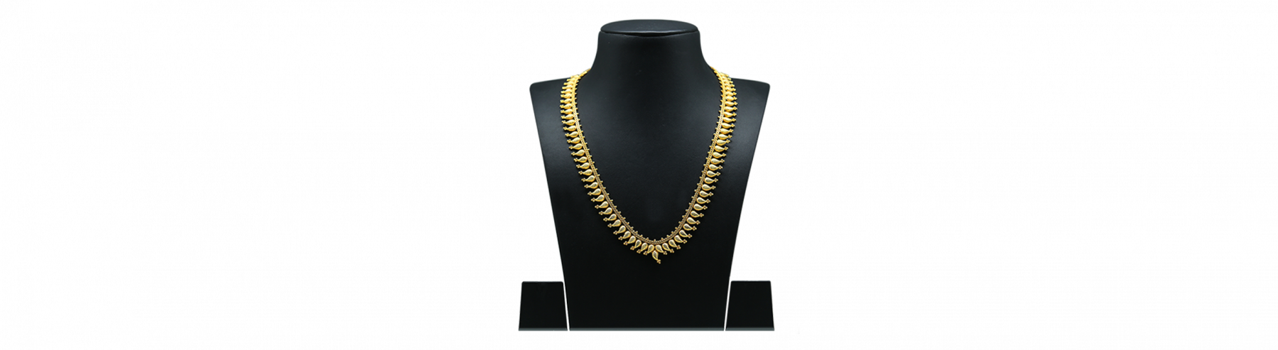 Mango Pattern Jewellery Collection - Chain Clipart (1799x493), Png Download