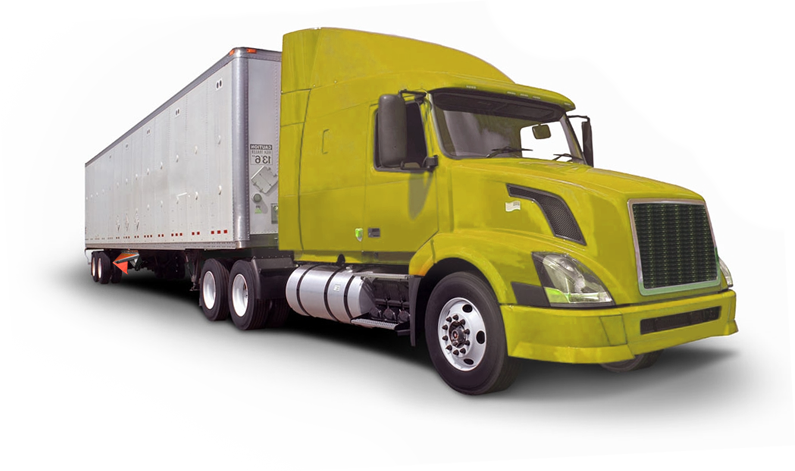 A Convenient Location For Storage Of The Wheel Chocks - Truck Trailer Clipart (795x471), Png Download