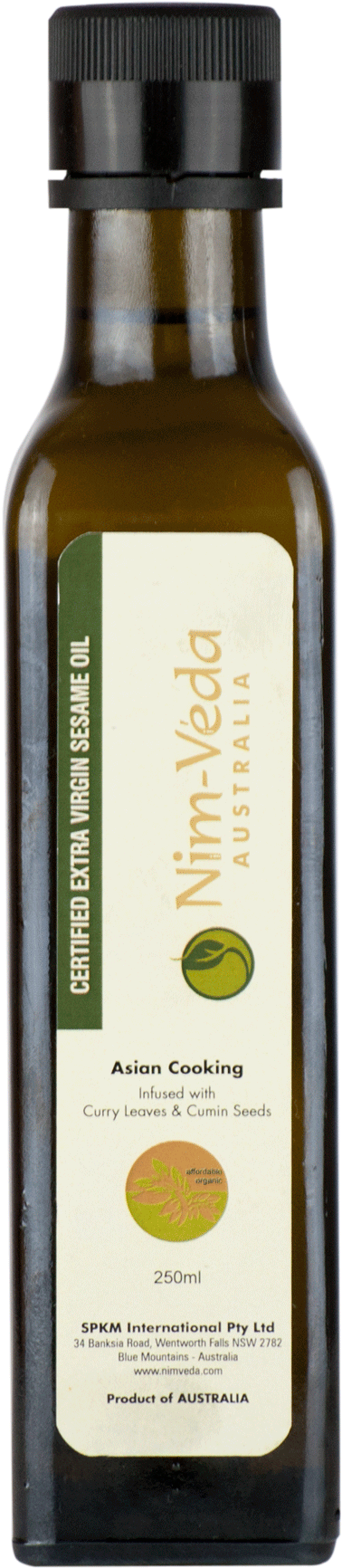 Nim Veda Australia Organic Sesame Oil Infused With - Eye Shadow Clipart (500x1807), Png Download