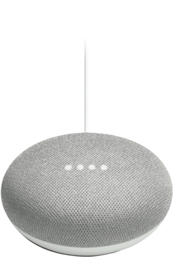 Google Home Mini Image - Google Home Mini Wit Clipart (689x450), Png Download