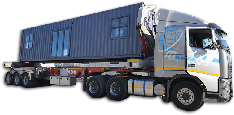 The Containers Are Being Manufactured In The Factory - Trailer Truck Clipart (787x525), Png Download