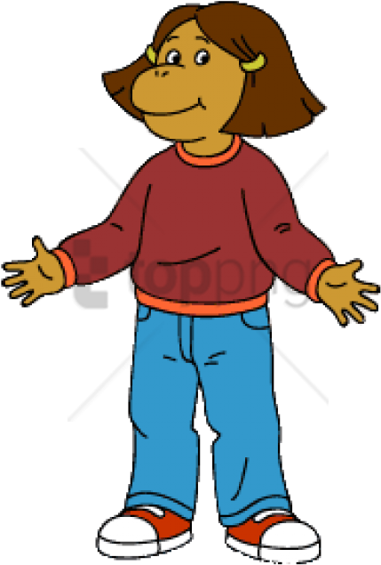 Free Png Download Arthur Character Francine Alice Frensky - Francine From Arthur Clipart (480x656), Png Download