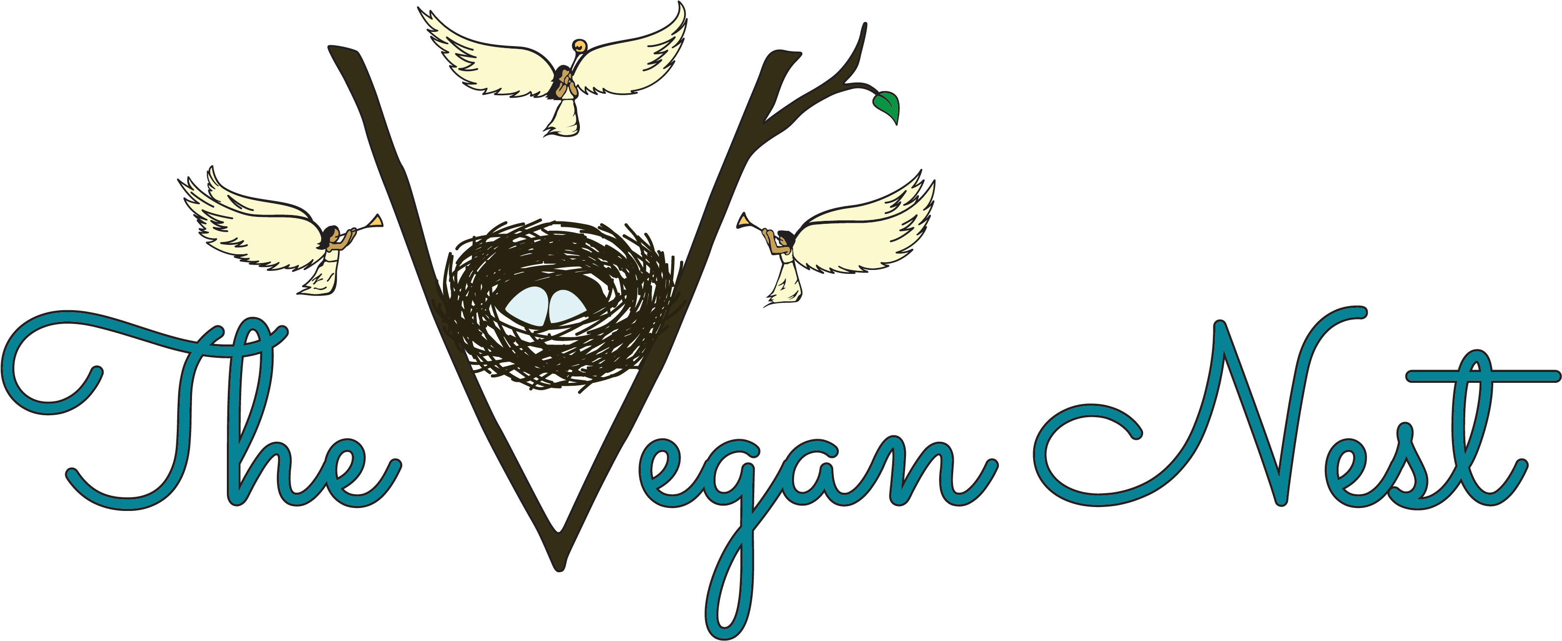 Vegan Nest Clipart (3600x1800), Png Download