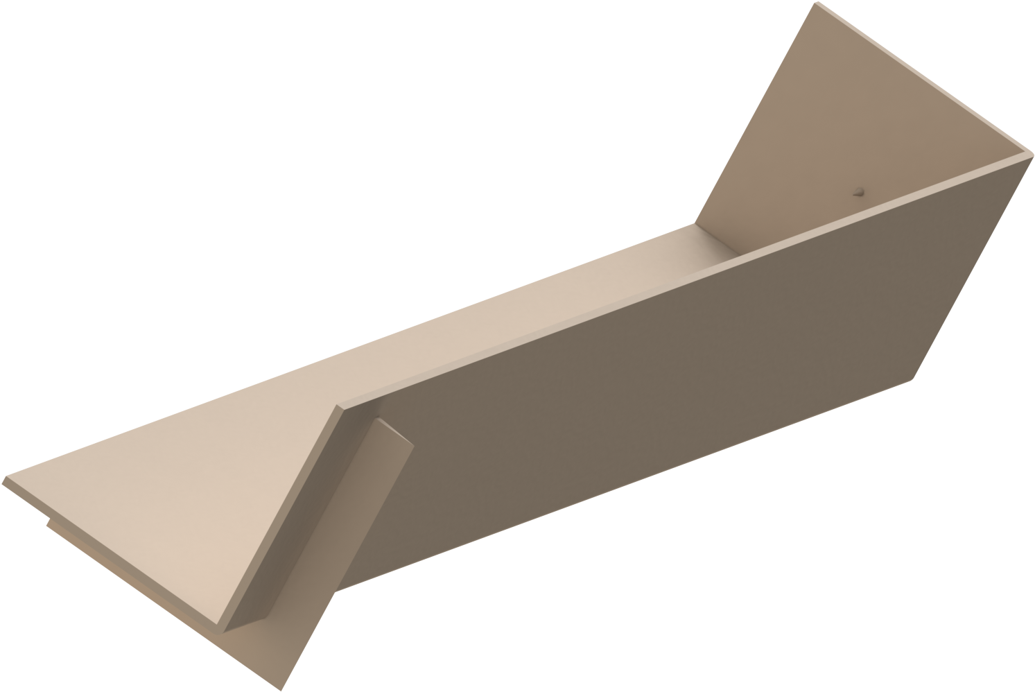 Our New Corner Design Uses A Plastic Insert To Hide - Plywood Clipart (2144x1423), Png Download