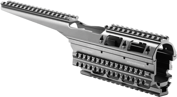 180 Vfrak Copy Png - Ak 47 Rail System Clipart (765x450), Png Download