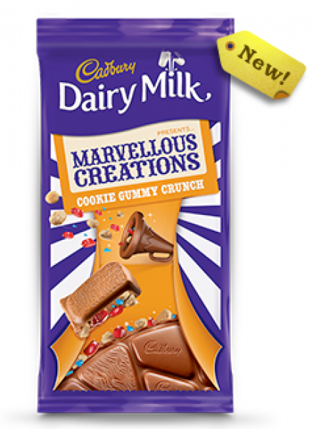 Cadbury Marvellous Creations Popcorn Clipart (600x600), Png Download