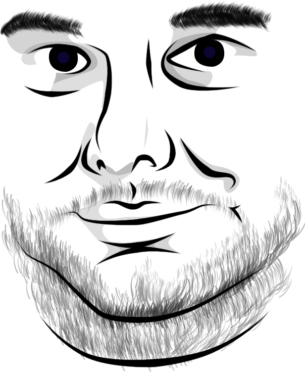 H3h3 Face Transparent Clipart (604x736), Png Download