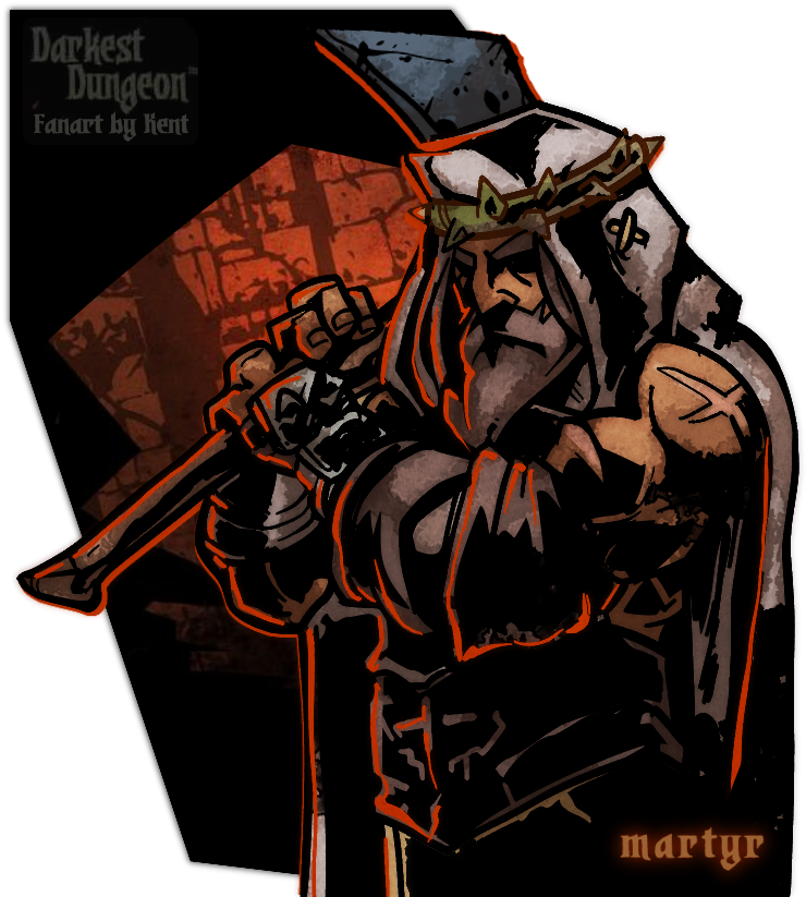 I Made A Fanart For A Custom Class On Darkest Dungeon - Darkest Dungeon Fan Made Classes Clipart (765x826), Png Download
