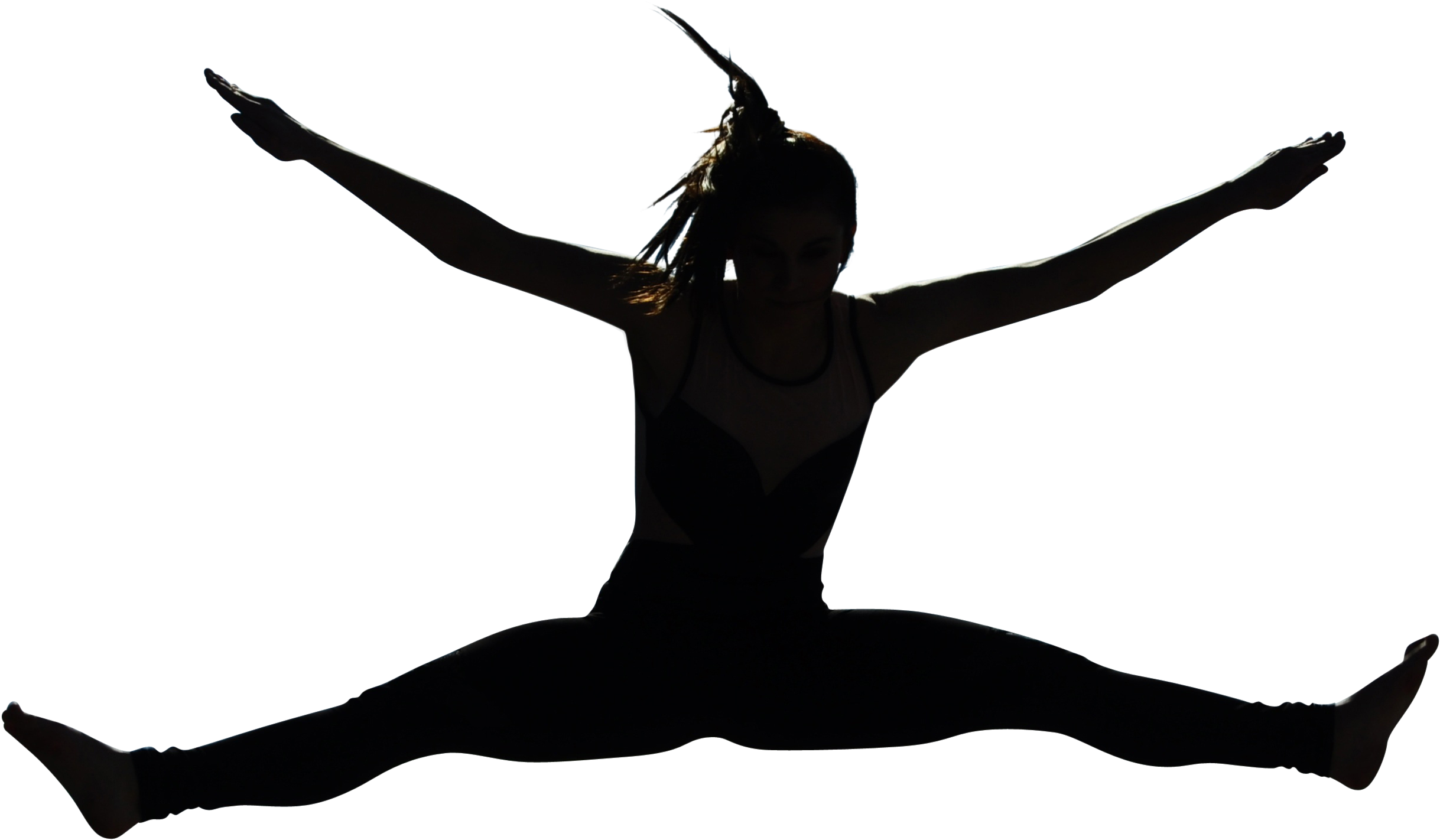 Dancing-934461 Clip - Silhouette - Png Download (4288x2848), Png Download