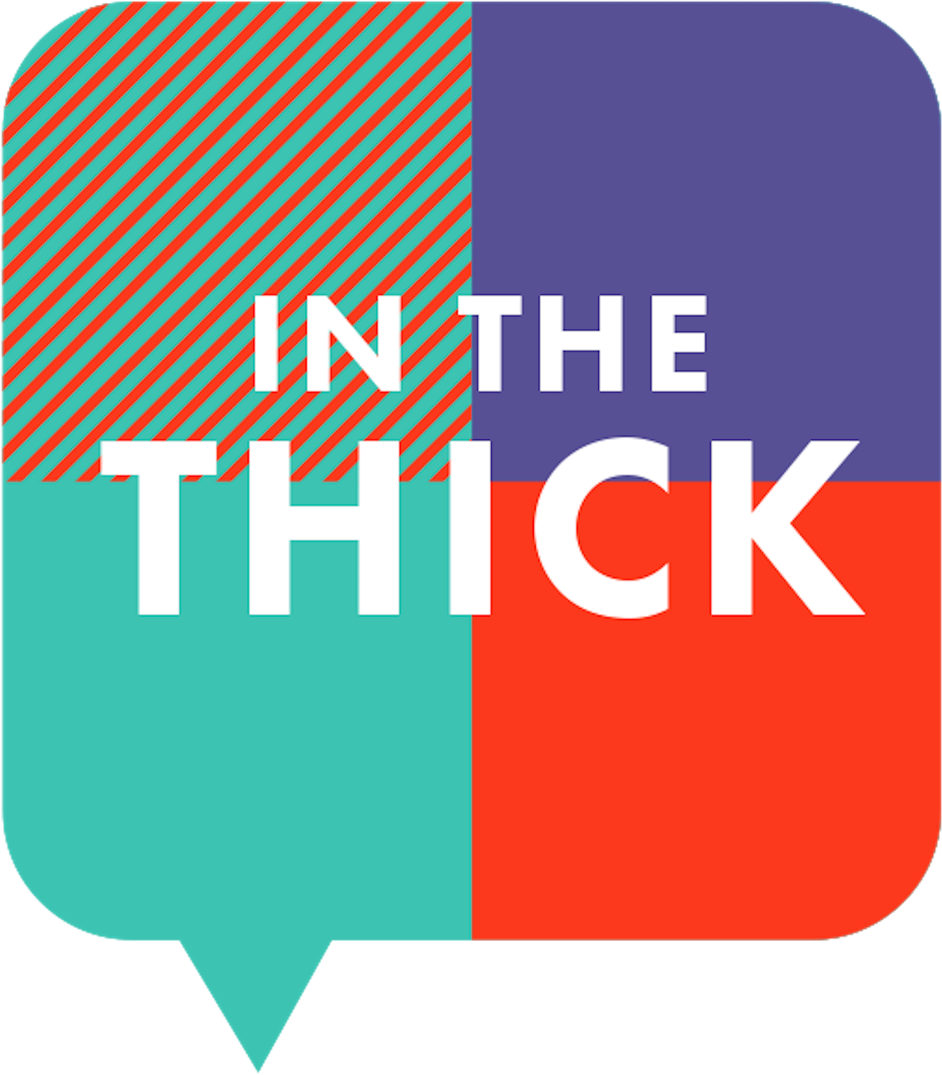 In The Thick - Thick Podcast Clipart (1600x1600), Png Download