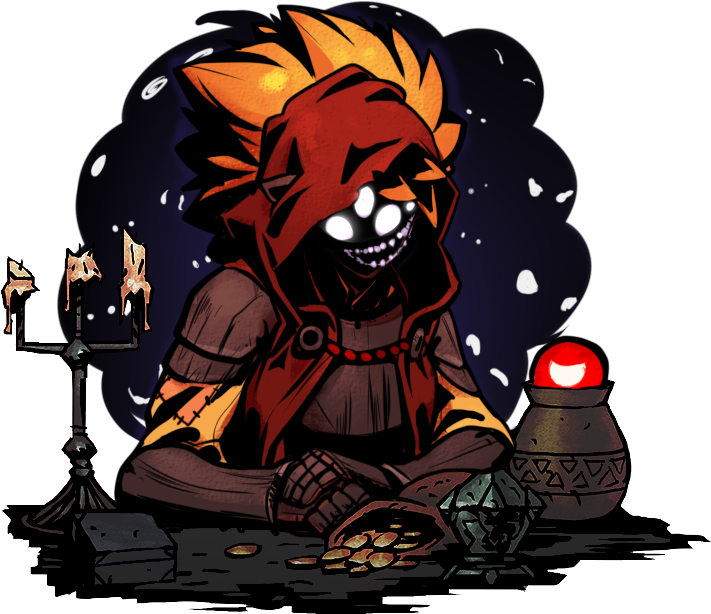 Darkest Dungeon Town Npc Clipart (811x757), Png Download