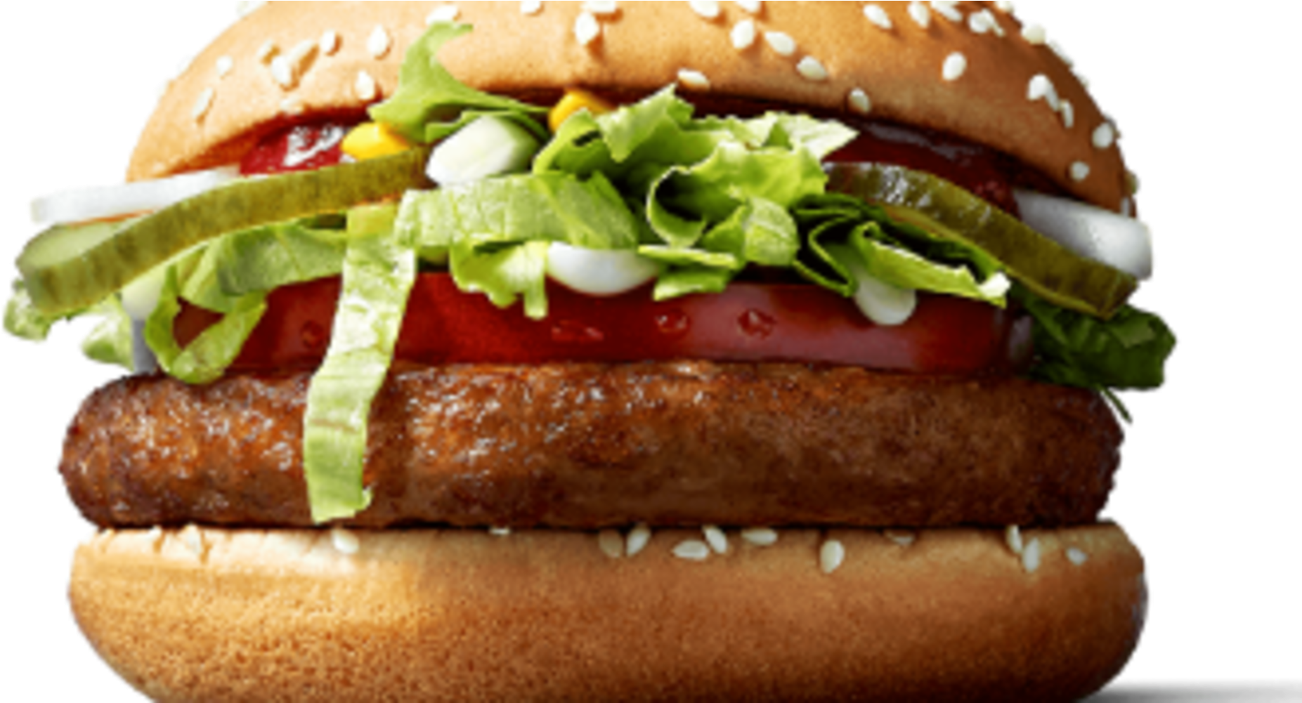 Mcdonalds Mcvegan Clipart (1910x1000), Png Download