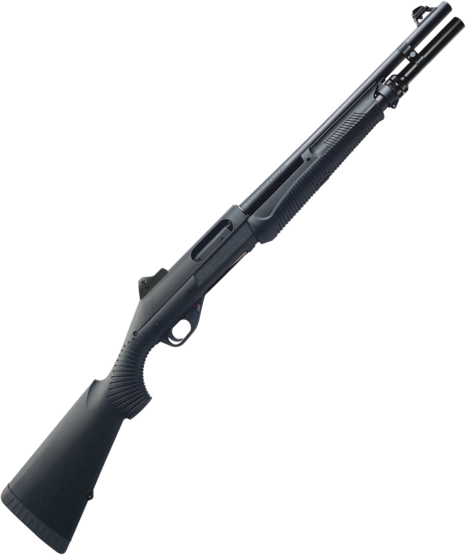 Benelli Nova & Supernova Tactical Pump Shotguns - 12 Gauge Shotgun Clipart (1200x1200), Png Download