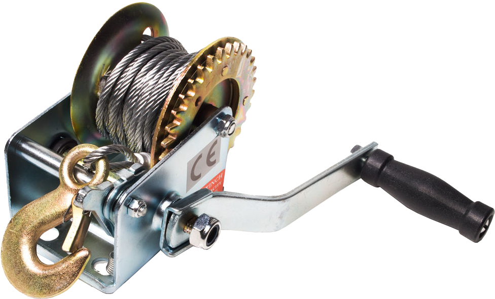 Trailer Hand Winch Transparent Background - Planer Clipart (1000x698), Png Download