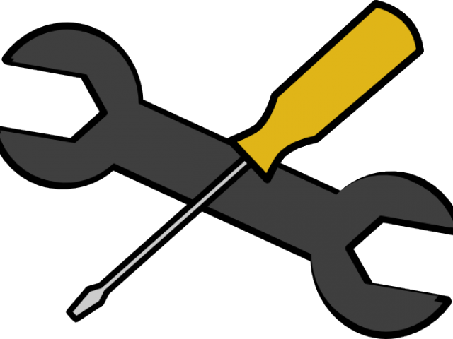 Wrench Clipart Hardware Tool - Tools Clipart - Png Download (640x480), Png Download
