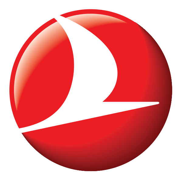 Established In 1933, Turkish Airlines Is The National - Turkish Airline Logo Png Clipart (1600x1200), Png Download