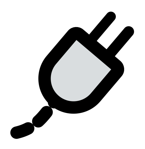 Offline Clipart Free For Download - Power Cord Clipart - Png Download (800x800), Png Download