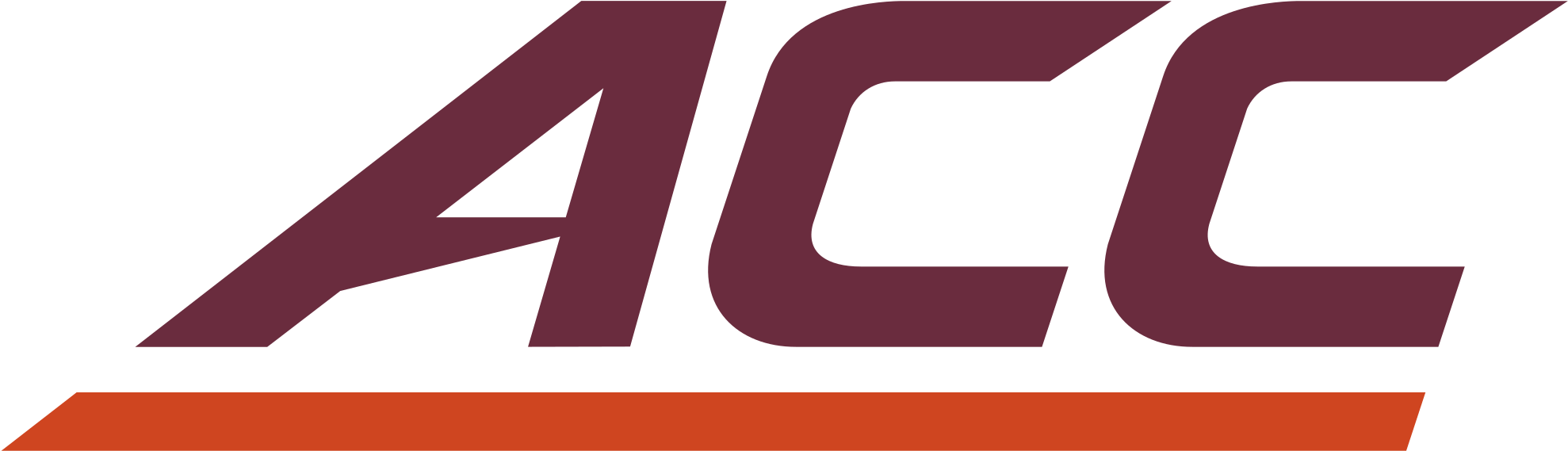 Virginia Tech Acc Logo Clipart (2000x590), Png Download