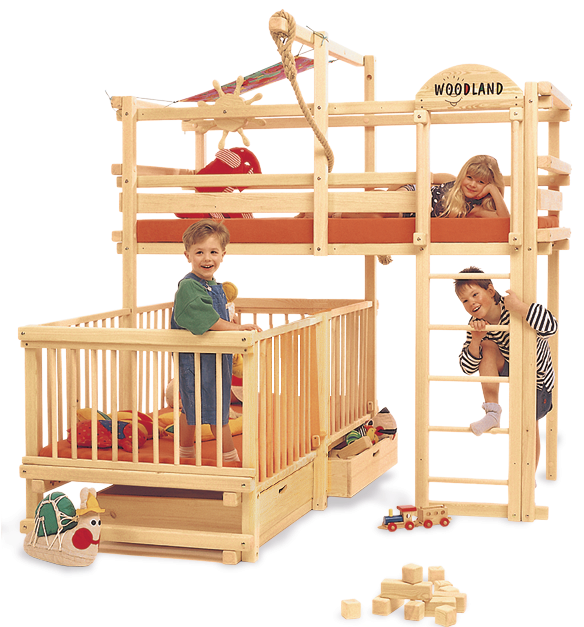 Cot Bar Set For Bunk Bed - Bunk Beds Clipart (590x630), Png Download