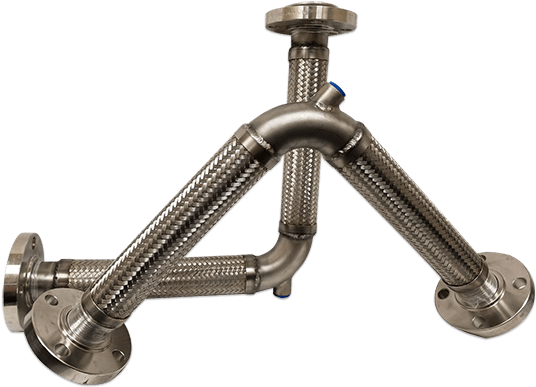 Custom Stainless Steel Metal Hose Assemblies For Gas-powered - C-clamp Clipart (760x420), Png Download