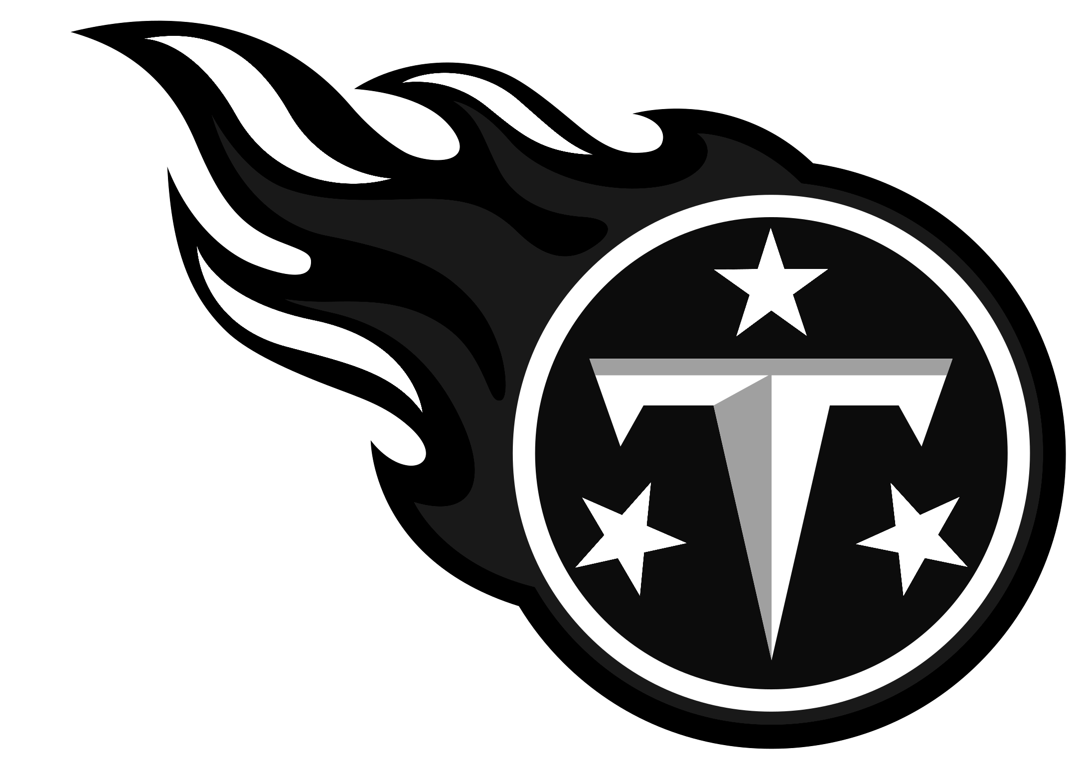 Tennessee Titans Logo Png Transparent & Svg Vector - Tennessee Titans Logo 2018 Clipart (2400x1956), Png Download