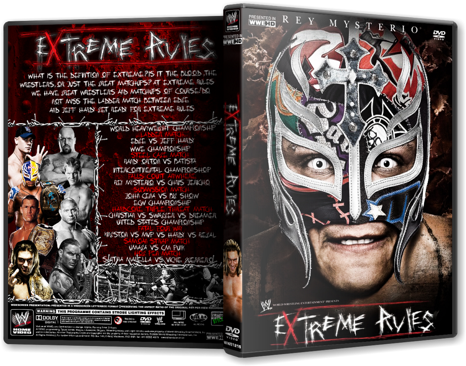 Wwe Extreme Rules (2009) Clipart (1024x768), Png Download