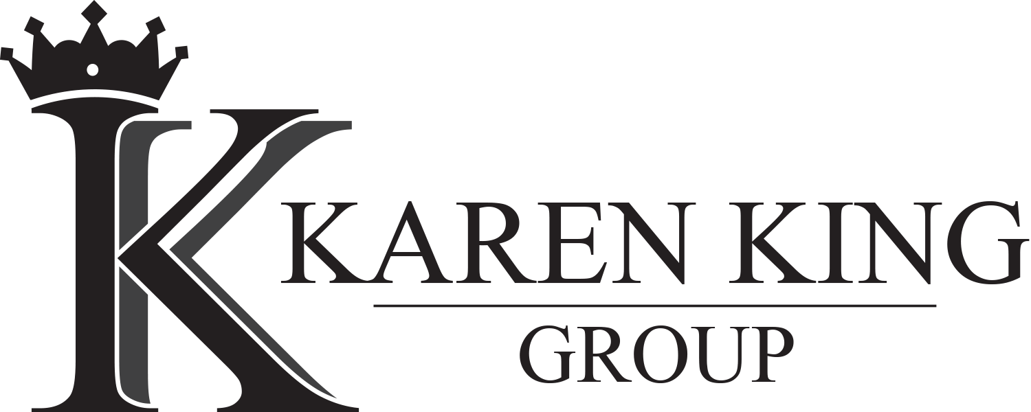 Karen King Group - Black-and-white Clipart (1500x600), Png Download