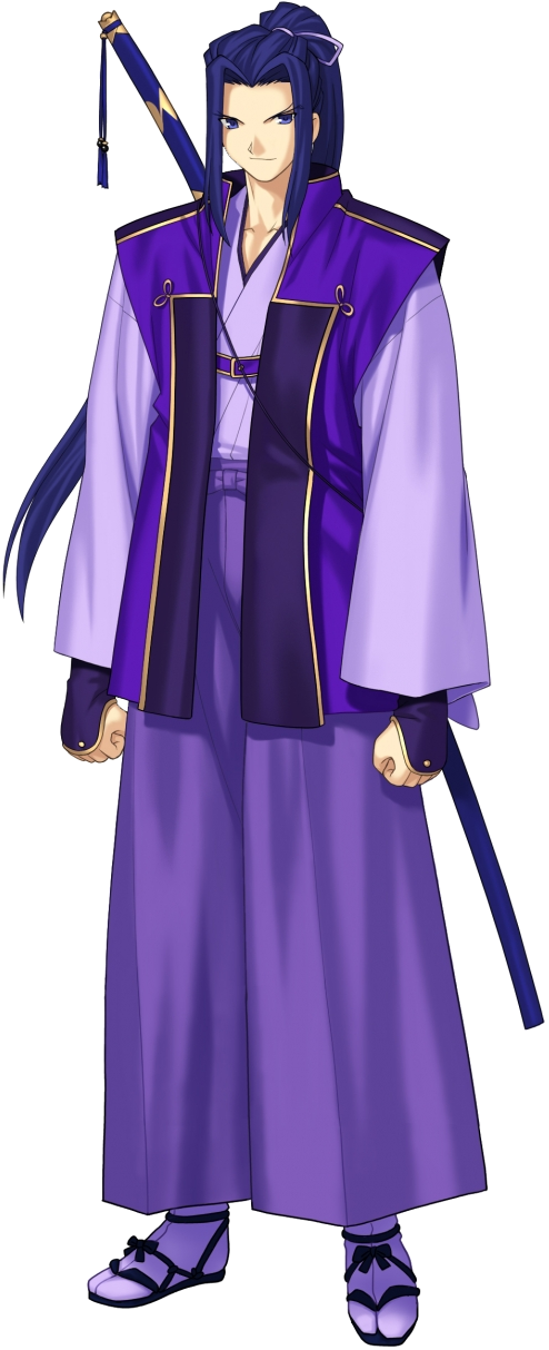 Assassin Fatestaynight Art - Sasaki Kojiro Fate Cosplay Clipart (494x1213), Png Download