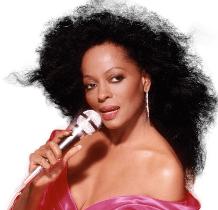 Diana Ross - Diana Ross Hair 70s Clipart (720x684), Png Download