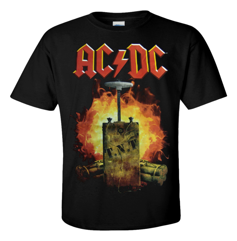 Cheap Black Veil Brides T Shirts Uk - Ac Dc Back In Black T Shirt Clipart (1000x1000), Png Download