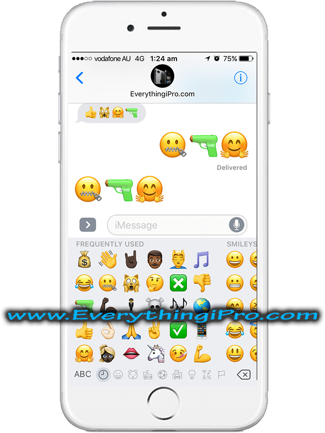 Ios 10 Messages - Iphone Clipart (850x899), Png Download