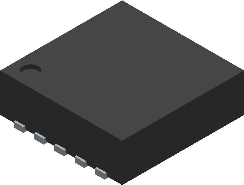 Opa1s2384idrcr - Texas Instruments - 3d Model - Small - Electronics Clipart (800x800), Png Download