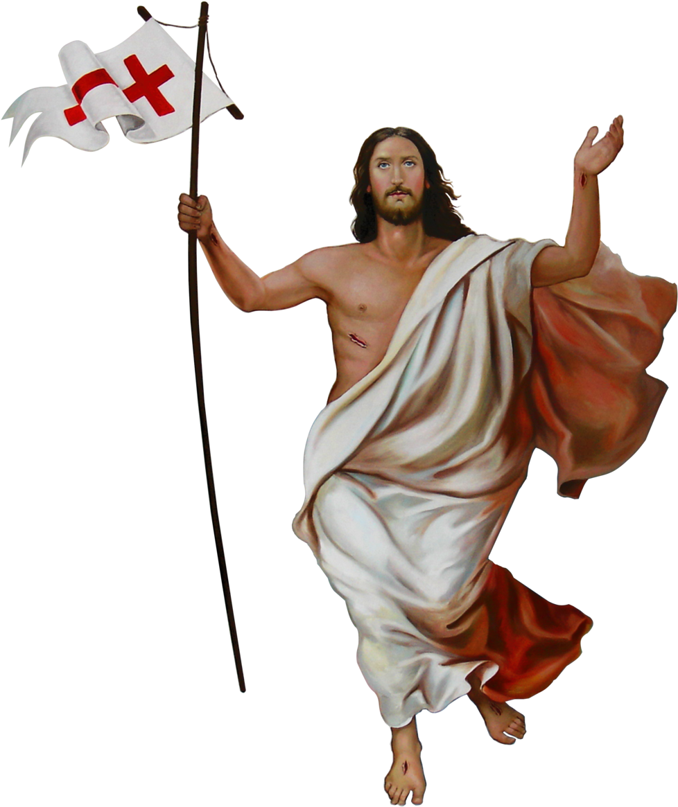 Clip Art Images - Jesus Resurrection Images Png Transparent Png (1024x1206), Png Download