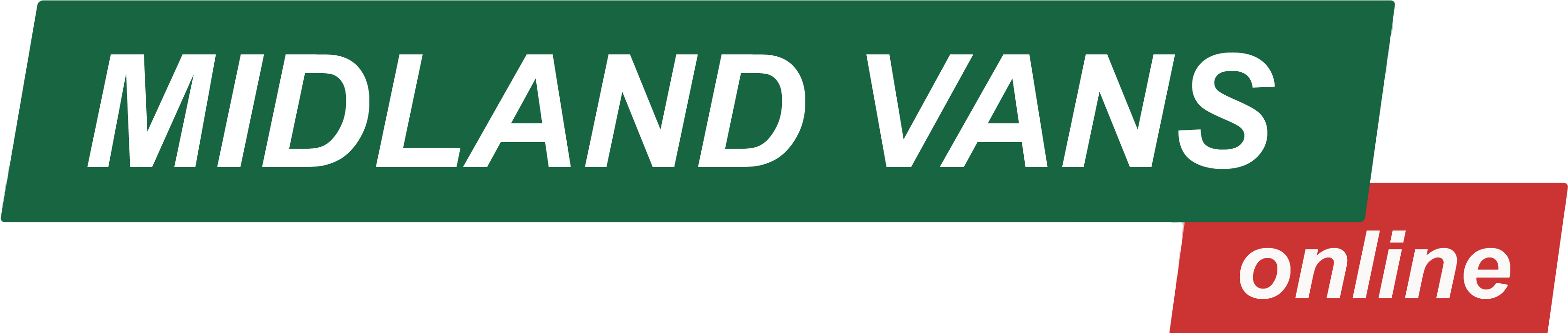 Midland Vans Online - Sign Clipart (3356x709), Png Download