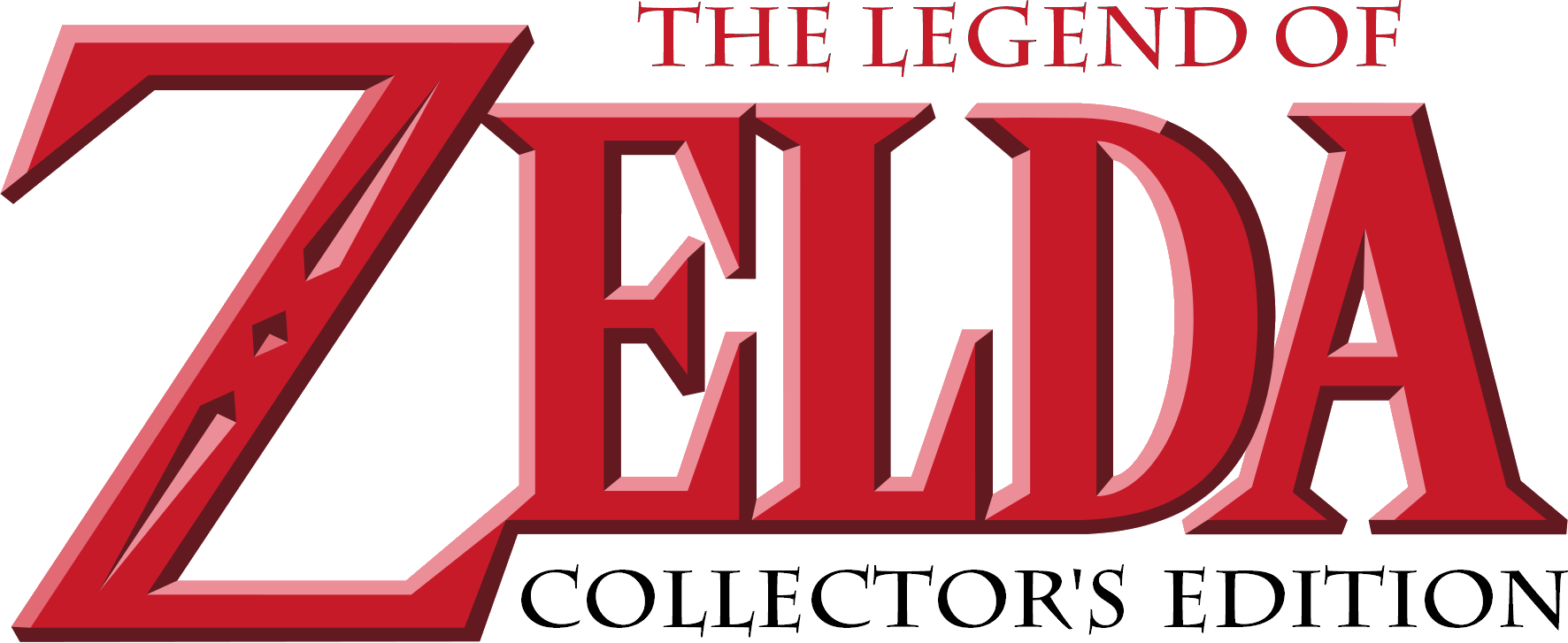 The Legend Of Zelda Collectors Edition - Logo The Legend Of Zelda Png Clipart (1772x727), Png Download