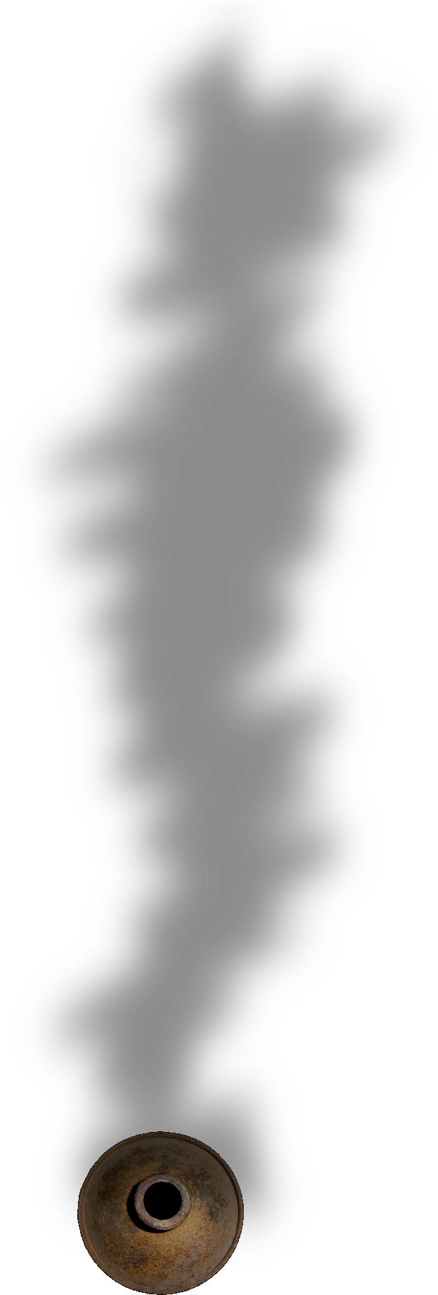 White Smoke Png Transparent With White Or Black Smoke - Monochrome Clipart (617x1849), Png Download