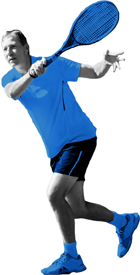 Tennis - Racketlon Clipart (959x980), Png Download