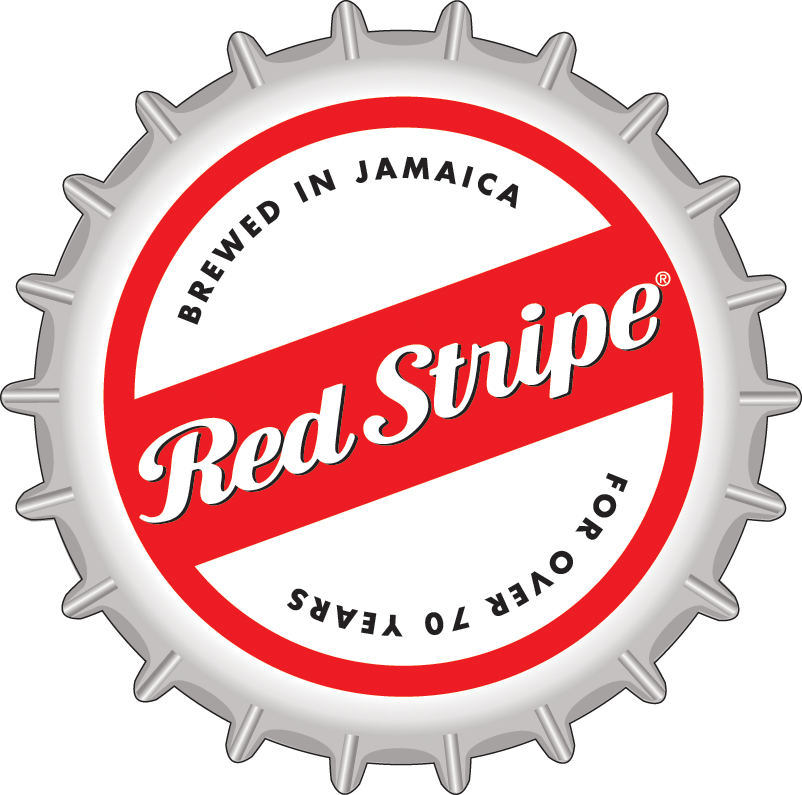 Bottle Cap Png - Red Stripe Beer Clipart (802x795), Png Download