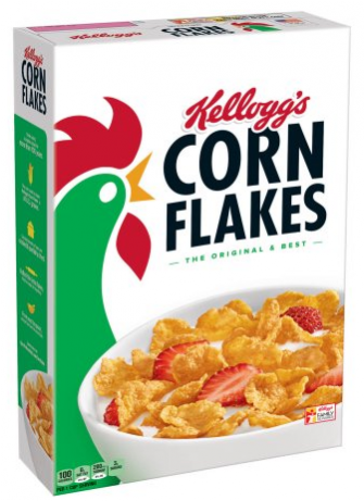 Kellogg S Cereal Online Grocery Delivery Pittsburgh - Kellogg's Corn Flakes 24 Oz Clipart (736x460), Png Download