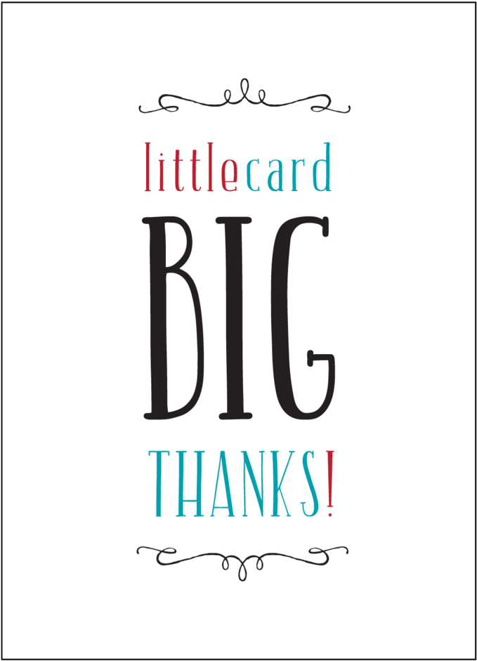 "way To Say Thanks" Notecard Set Social Butterfly Designs - Graphic Design Clipart (1000x1429), Png Download
