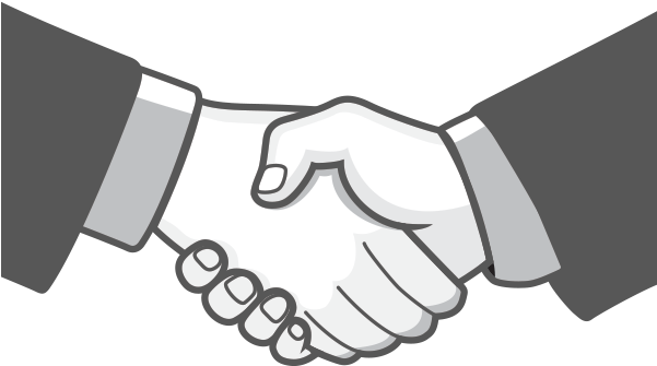 Religion Clipart Handshake - 3d Hand Shake Icon - Png Download (600x600), Png Download
